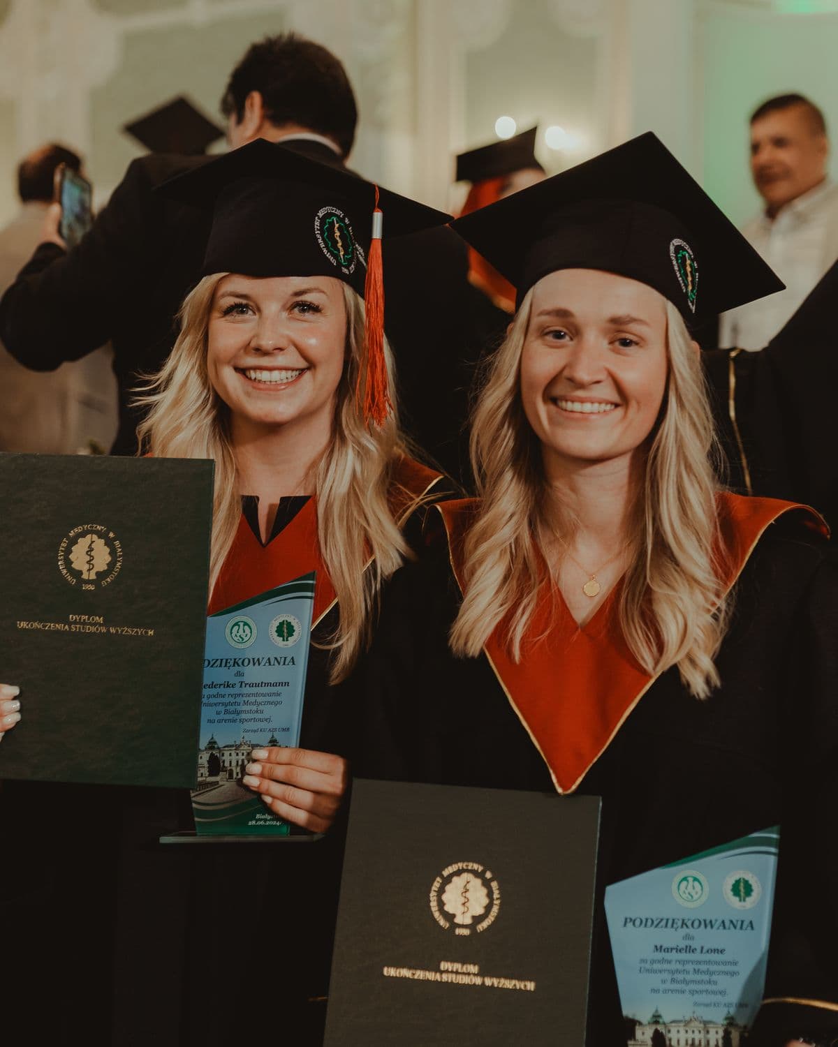 Graduation ceremony at the Medical University of Bialystok